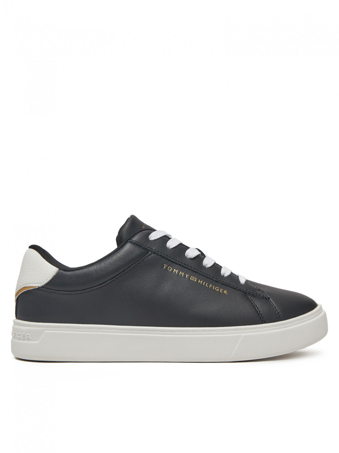 Tommy Hilfiger Sneakersy Essential Court Sneaker FW0FW08320 Černá